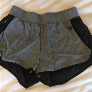 North face size medium running shorts